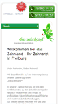 Mobile Screenshot of daszahnland.de